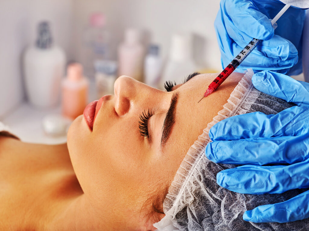 dermal fillers windsor - Filler-Injection-For-Woman-Forehead-Face